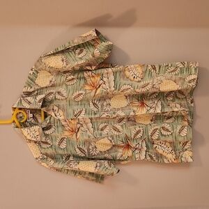Pierre Cardin Tropical Hawaiian Men's 100% Cotton Shirt